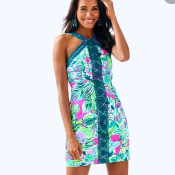 Lilly Pulitzer Dresses & Skirts - Lilly Pulitzer Vena stretch shift dress. Size 6.